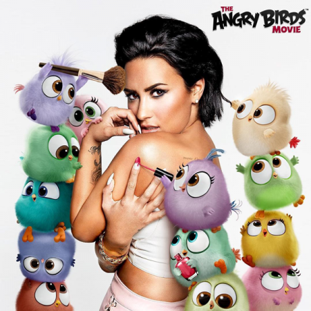Demi Lovato tendrá una canción para la película de Angry!