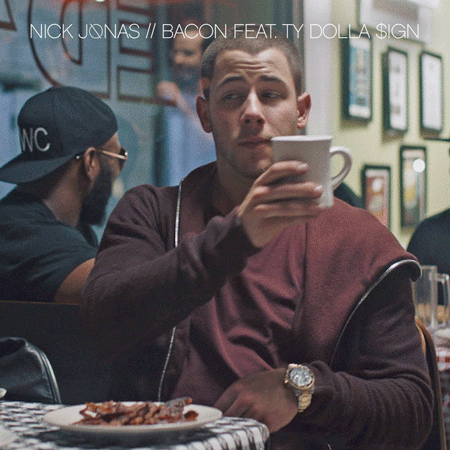 Nick Jonas “Bacon” (Presentación en The Late Late Show)