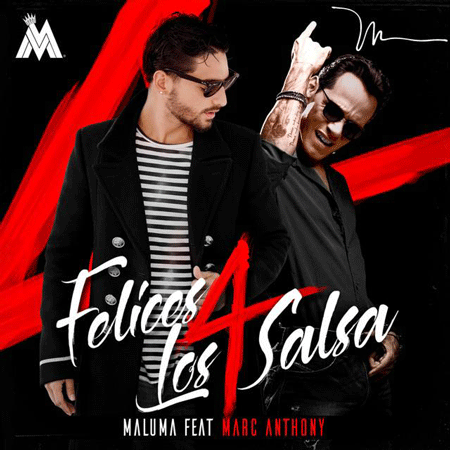 Maluma “Felices los 4” ft. Marc Anthony (Video Versión Salsa)