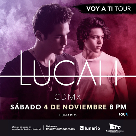 ¡Lucah presenta su álbum “Voy a Ti” en el Lunario del Auditorio Nacional!
