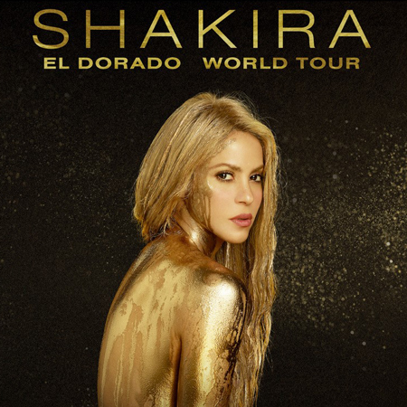 ¡Shakira anuncia fechas para Latinoamérica! ¡El Dorado World Tour 2018!