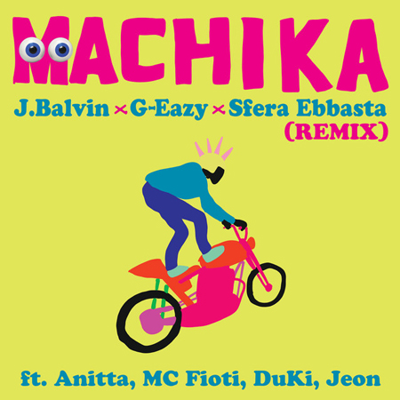 J Balvin “Machika” ft. Jeon & Anitta (Estreno del Remix)