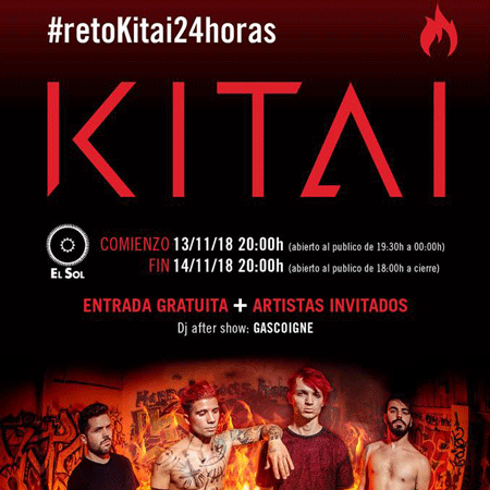 ¡La banda española KITAI tiene ya un record Guinness por tocar por 24 horas!
