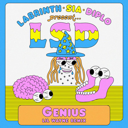 LSD (Labrinth, Sia & Diplo) “Genius” (Estreno del Remix de Lil Wayne)