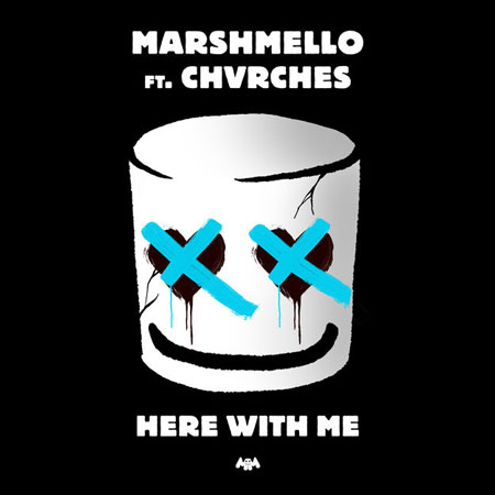 Marshmello “Here With Me” ft. CHVRCHES (Estreno del Video Lírico)