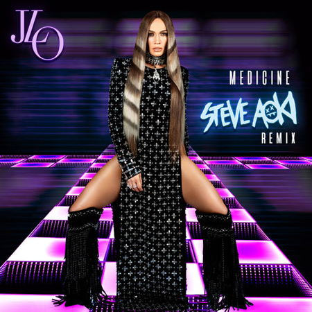 Jennifer Lopez “Medicine” (Video de remix de Steve Aoki from The Block)