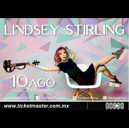 ¡Lindsey Stirling regresa a México anunciando 3 fechas en el país!