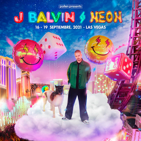 ¡J Balvin celebra la independencia de México con su Neon Experience!
