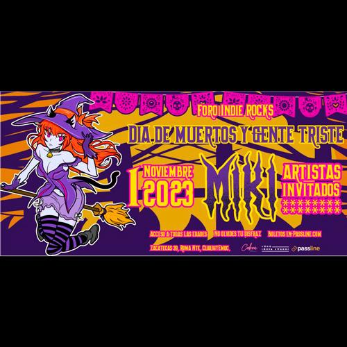 ¡MIKI Está Listo para Llenar de Energía Otaku-Fresa-Punk el Indie Rocks!